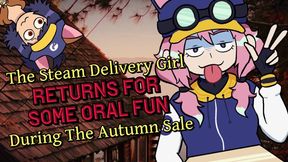 Futa Steam Girl Returns Deepthroats Chokes Gushing Cum Facefuck