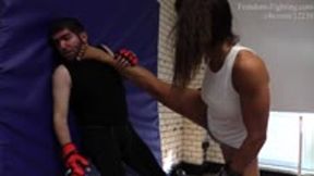 Bianca Blance in The MMA Beatdown Gym Bully