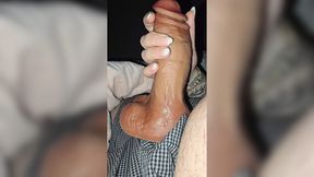 Stepmom watches and jerks off stepson's 9-inch pole
