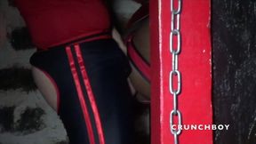 Creampied during orgy in cruising