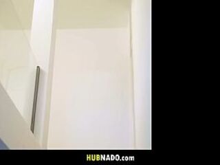 Curvy Blond mother I'd like to fuck Kathy Unfathomable Gives Michael Fly an Enticing Welcome with Seductive Underware, Steamy Oral job, and Intensive Ardent Encounters