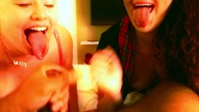 getting throated by 2 thicc sluts shyla pinkridinghood & vanessa sky pov