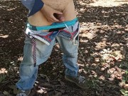 Faccio pipì all'aperto