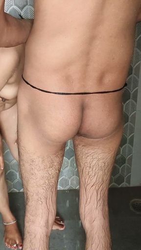 Stepsister's Shower Surprise Turns Hot, Stepbrother Records It and Fucks Her Viral Xvideo