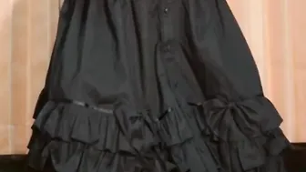 Amateur Crossdresser Twink Rides Fucking Machine with Dildo