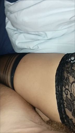 I'm Looking Up at Those Nylon Legs Under Her Mini Skirt   Clip 2