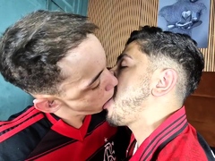 RJ MALE VIDEOS - Two Soccer Players Kissing Passionately -