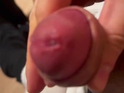 Twink Slave sniff foot worship for his Sneak Master scally lad  stinky Socks smelly foot feet cock