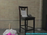 Shrinking Process - Cursed Necklace Shrinks Sexy Blonde MILF To Nothing
