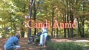 best outdoor sex ever!! beautiful cum swallowing milf candi annie