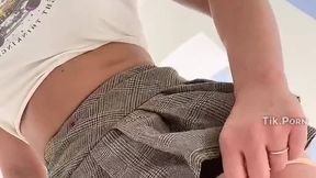 Porn Movie @Teasing & #Stockings #Upskirt #Leaked #Big Boobs #Exhibitionist #Outdoor with @Eliza Rose Watson Like & Share!