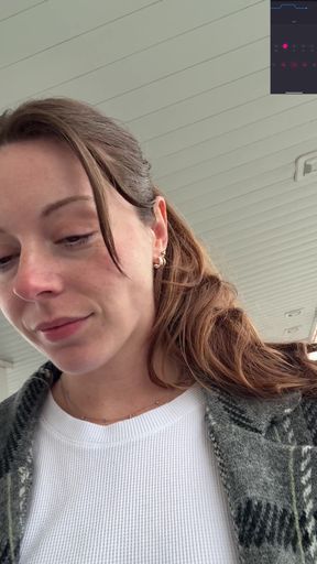 Trying Not to Cum Too Loud While I Pump My Gas