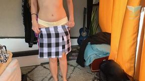 a naughty student seduces her teacher to pass the class and spreads her legs for him.