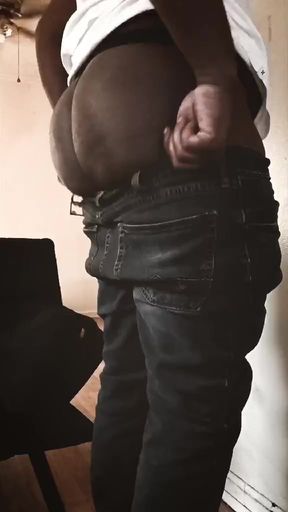 My booty is naturally plump and ready for a hard chub cock