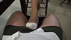 satisfy in the boss's office a