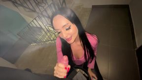 Dirty Whore in Heat, Sucking Thick Cock&#x1F32D;, Fists Full of Cash