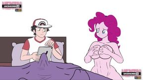 Pinkie Pie’s Pink Passion: Car Toon’s Wild Ride with Pokémon Cosplay
