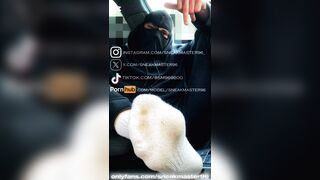 Gay-for-pay Grind - German Sir draining off jack mutual getting off Deutsche jism jizz shot public
