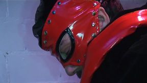 Masked Blonde Squirts Wildly From Deep Fingering Explosion