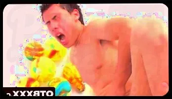 Sultry Latino Twink's Train Fueled Orgy
