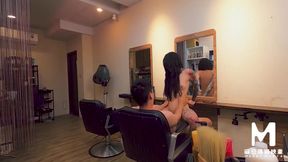 Gets Her Asian Pussy Drilled After Giving Head With Ai Qiu