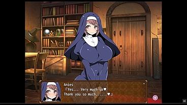 Futanari Alchemist Tris [Hentai game PornPlay] Ep.11 multiple creampie in that chaste nun virgin asshole made her cum hard