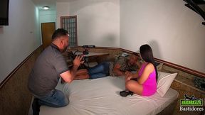 bastidores da nova atriz que esta estreando - natalia prado - gustavo bueno