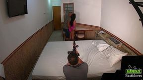 bastidores da nova atriz que esta estreando - natalia prado - gustavo bueno
