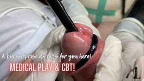 Eduarda Leal with Ms V Black in: Medical Play & CBT in FemDom Prison - Part 2 (1080 EN-sub)