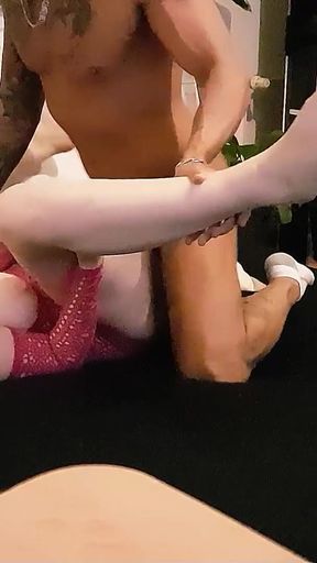 Powerful moment from &quot;German Teen Couple at Real Homemade Amateur Sextape&quot;