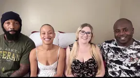 Hot big tit moms get their tight pussies pounded hard in wild BBC action