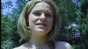 Tina bored step mom fucks her son in the garden
