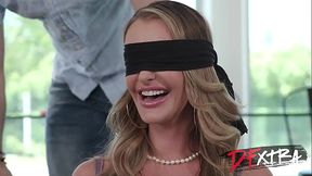 Anniversary surprise: Brunette wife takes huge BBC