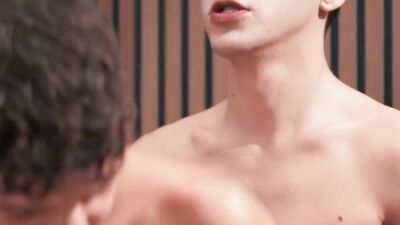 MEN - Sam Ledger Wants A Coffee But Ends Up Taking Joey Mills's Cock In His Mouth