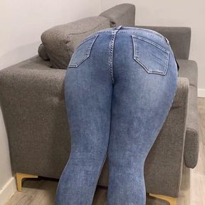 Farting in new jeans