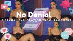 No Denial -Bisexual Exploration Encouragement