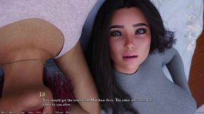 Hot Redhead cheats on boyfriend in adult visual novel