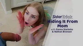 Emma Starletto & Nathan Bronson in Hiding It From Step mom