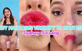 Tiny Man Loses Virginity to Giantess