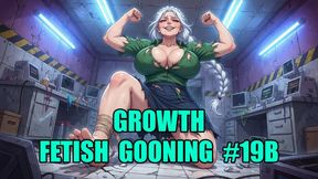 Growth Fetish Gooning #19B: Mindless Surrender to the Towering Goddess (Animated)