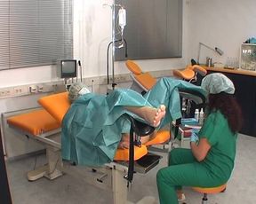 Nurse in green surgery outfit