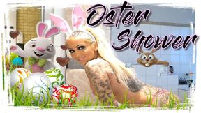 Dirty Easter, dirty talk in the shower for you by German teen