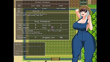 Impregnation Island [ TABOO Hentai Game ] Ep.6 FARMER WIFE sucks cock in front of her husband in the fields !