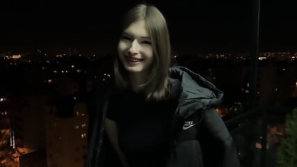 18yo Neighbor Girl Gets Paid For POV Blowjob & Cumshot