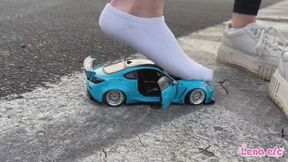 Toyota GR86 LBWK Toy Car Crush