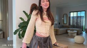 Hot Babe Fucked in Moving Truck on the Job - Slutty Client Sex