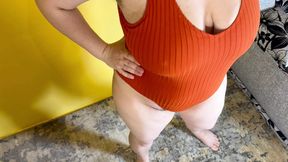 Hairy MILF Mari gets a big creampie and may be pregnant