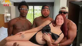 Spicy Jayde 1st Ever BBC Gangbang with DVP