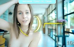 Cute french teen girl bate