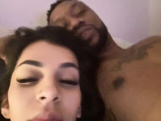 Slim Lalin angel loves to take Wonderful Care of Long black Dicks